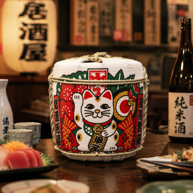 Komodaru Decorative Saké Barrel