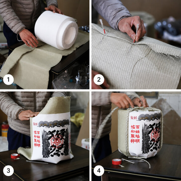 Making Decorative Sake Barrel Making Decorative Sake Barrel