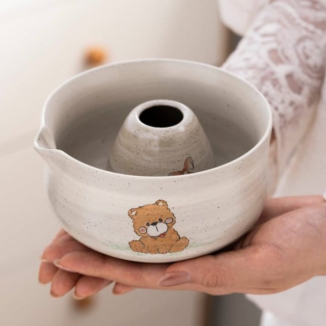 Ochame Kuma Matcha Bowl Ochame Kuma Matcha Bowl