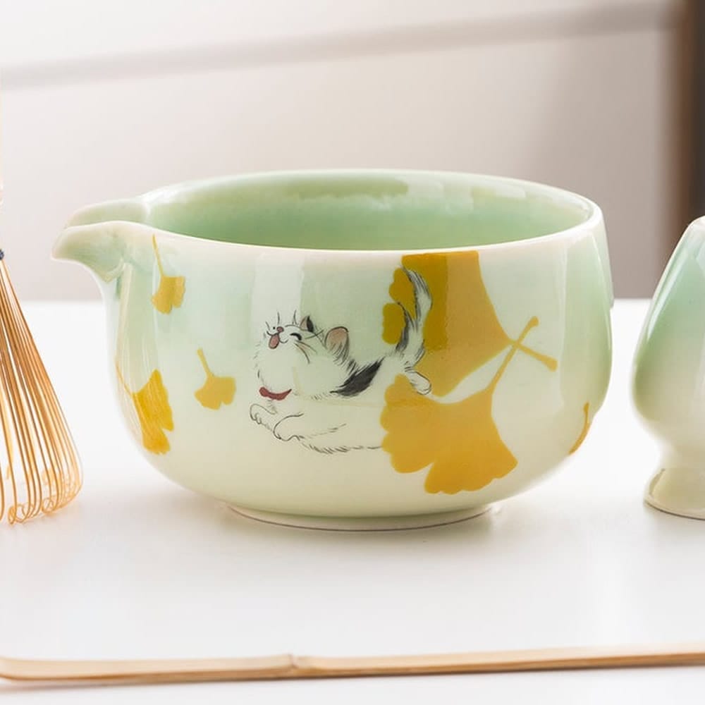 Ochame Neko Matcha Bowl Ochame Neko Matcha Bowl