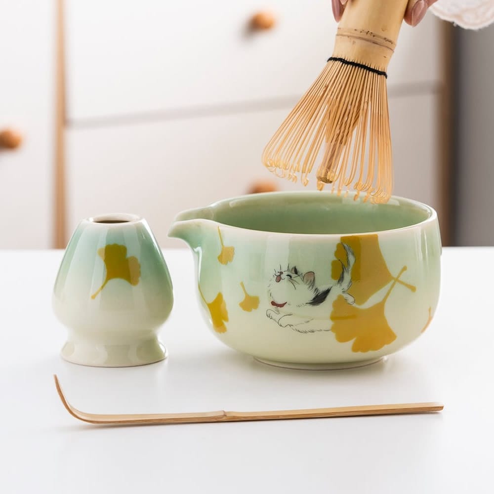 Ochame Neko Matcha Bowls Ochame Neko Matcha Bowls