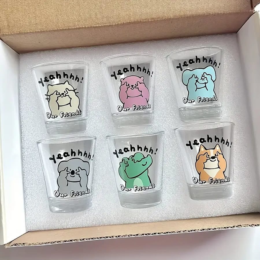 Our Friends Soju Shot Glass Set Our Friends Soju Shot Glass Set
