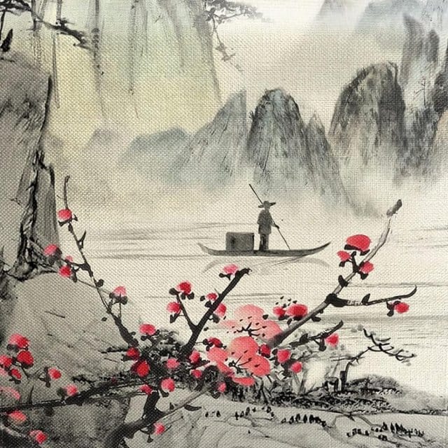 River Journey Table Runner Idea