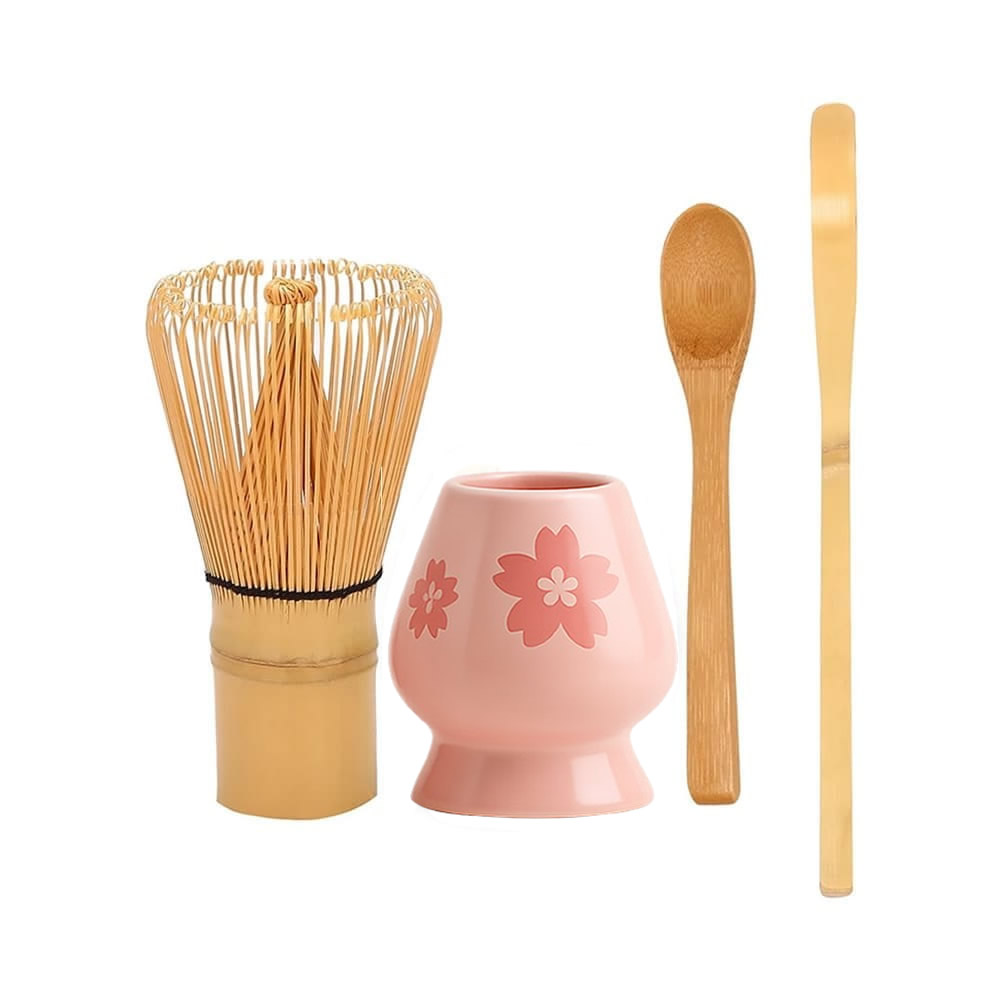 Soft Pink Sakura Matcha Tea Set Collection