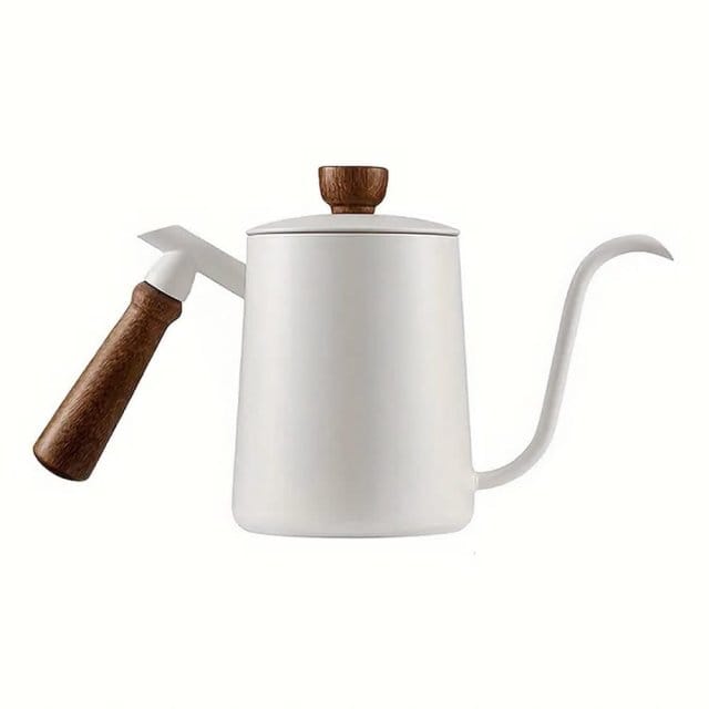 White Pour Over Matcha Kettle