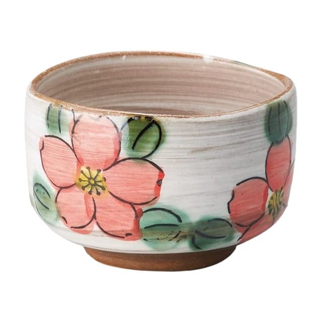Minoyaki Sakura Blossom Matcha Bowl Minoyaki Sakura Blossom Matcha Bowl