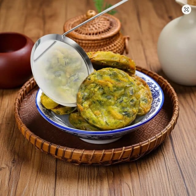 Stainless Steel Flat Serving Ladle Idea