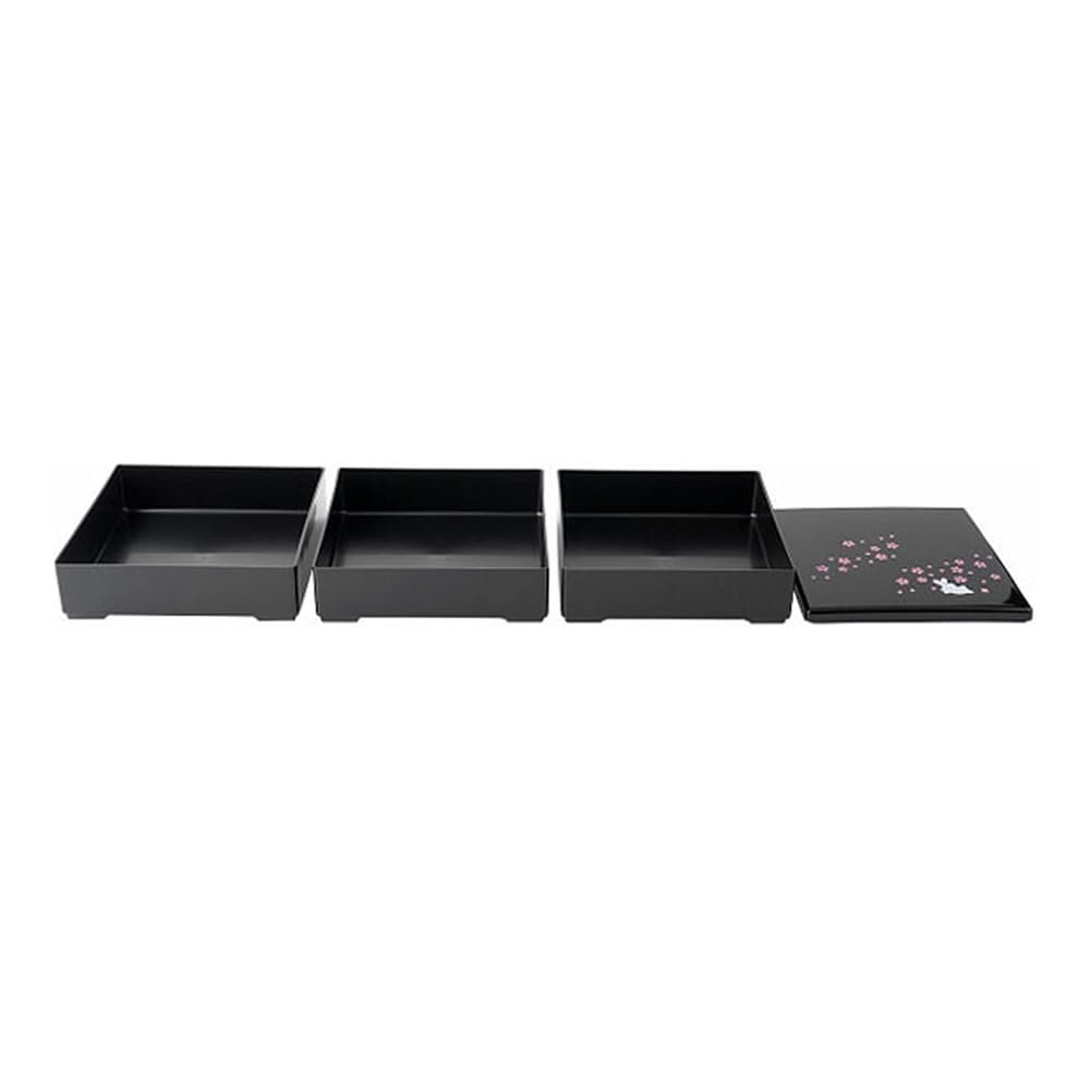 Usagi & Sakura 3-Tier Jubako Bentos