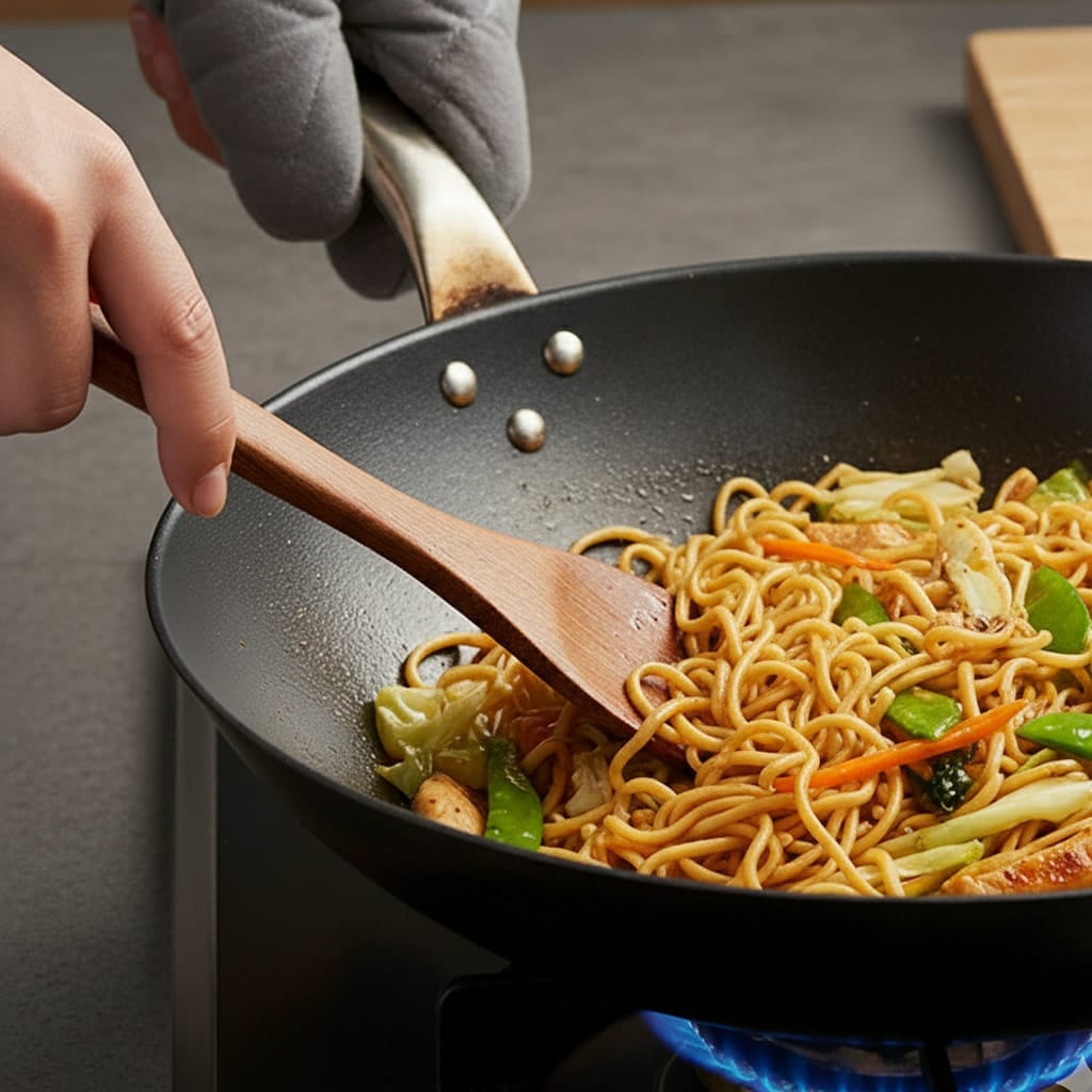 Angled Wok Spatula