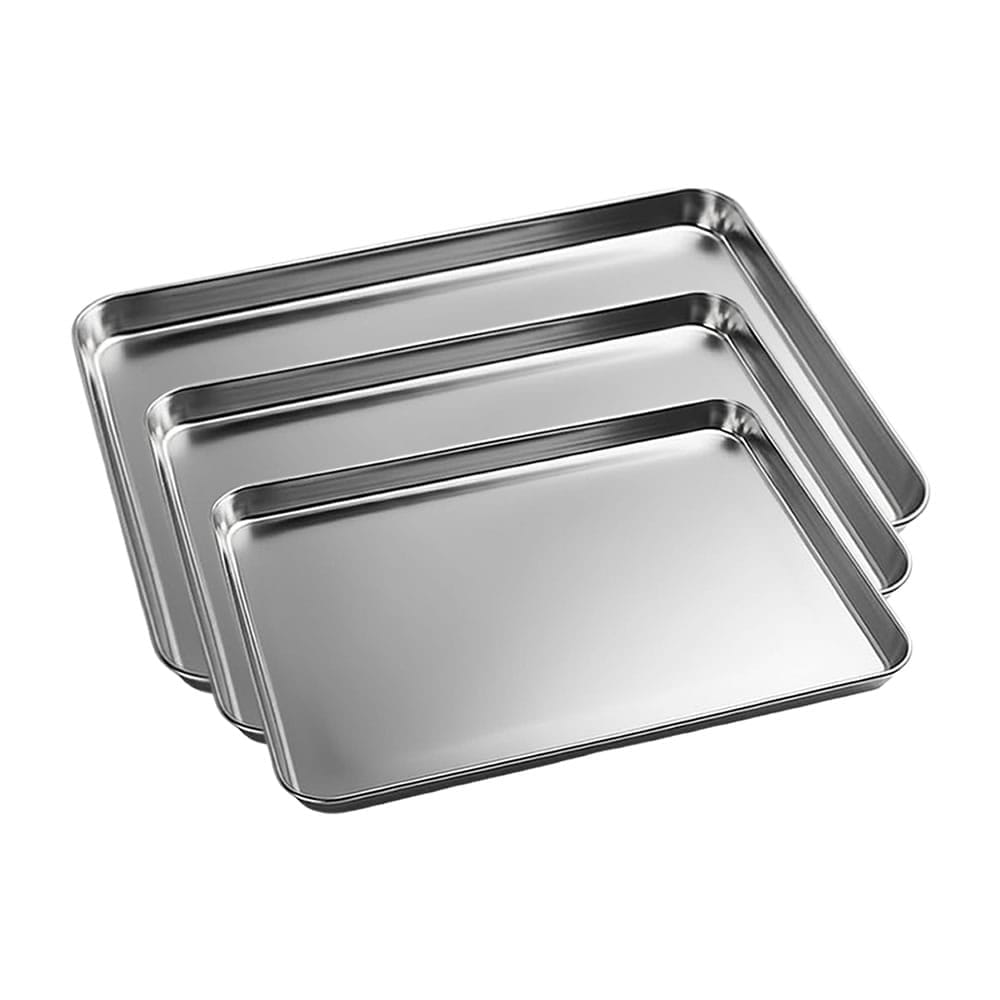 Korean Stainless Steel Bbq Flat Trays