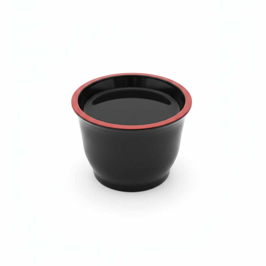 Red & Black Soba Choko Cup