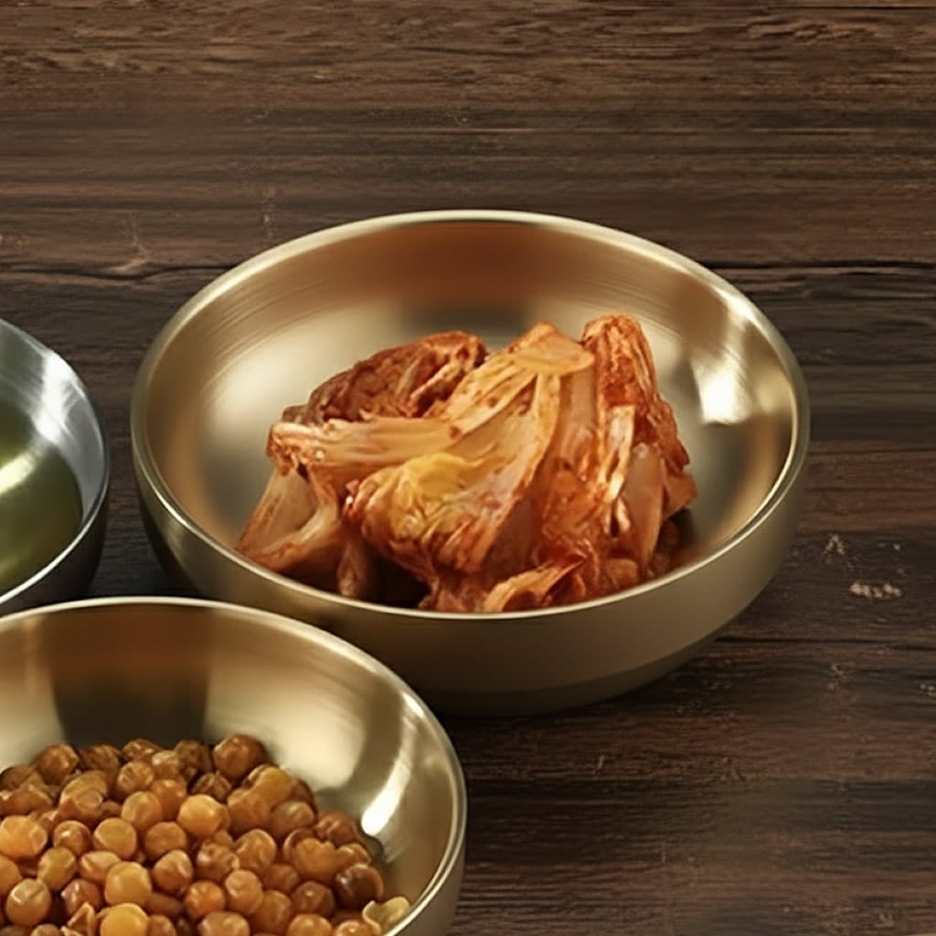 Small Stainless Steel Banchan Plate