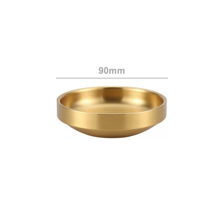 Small Stainless Steel Banchan Plate Dimensions
