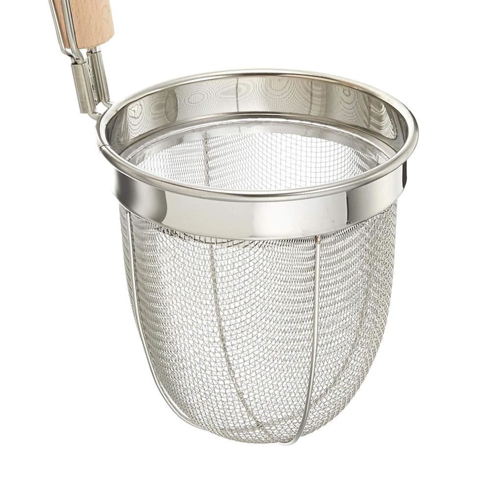Udon Noodle Strainer Close Up Udon Noodle Strainer Close Up