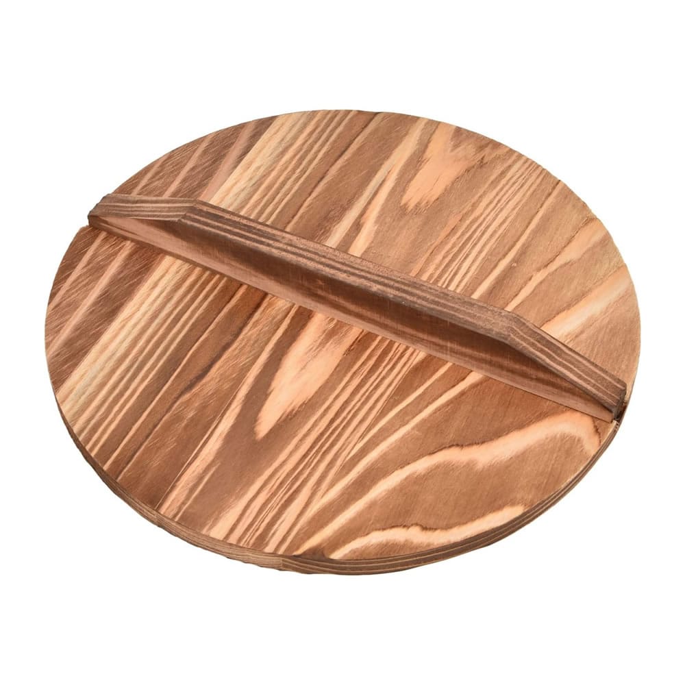 Cast Iron Sukiyaki Cedar Lid