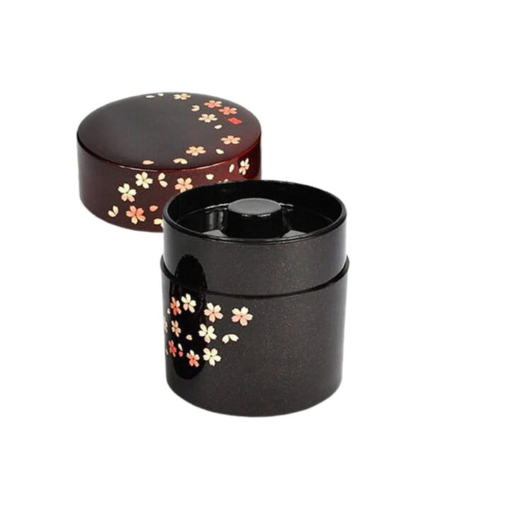 Cherry Blossom Tea Caddies