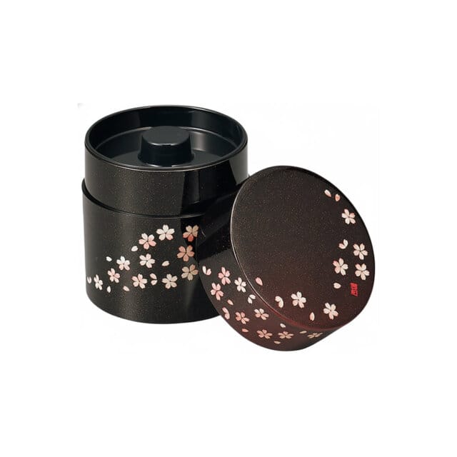 Cherry Blossom Tea Caddy by Hakoya