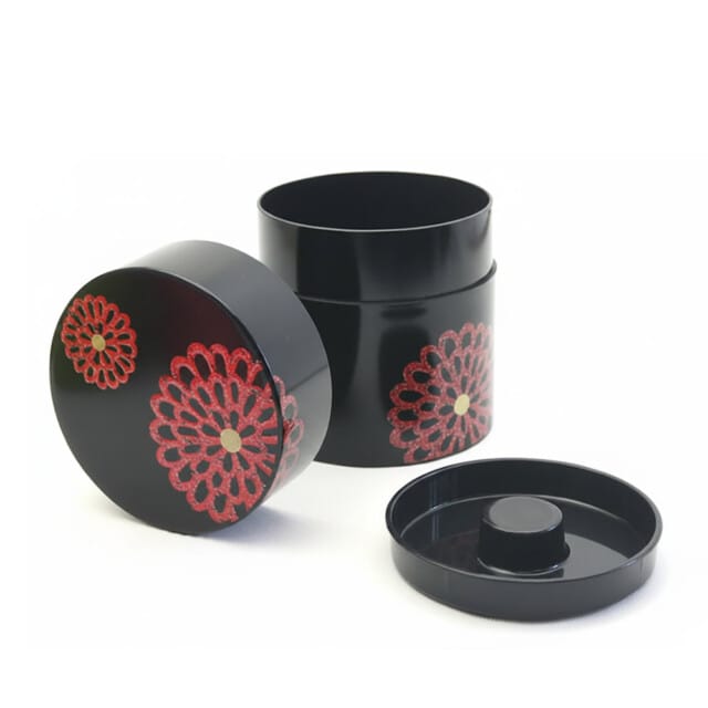 Floral Crest Tea Caddy1