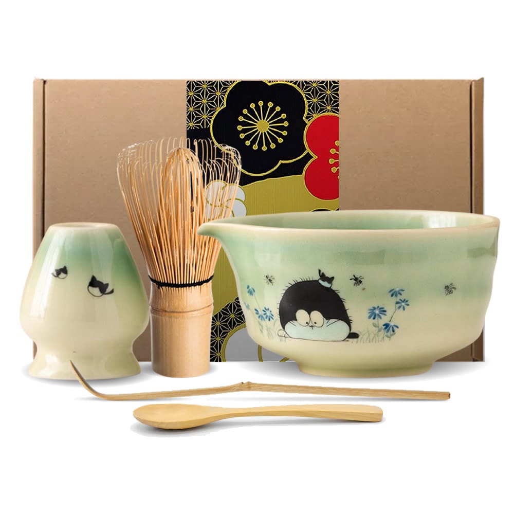 Fuwafuwa Kemono Matcha Tea Set