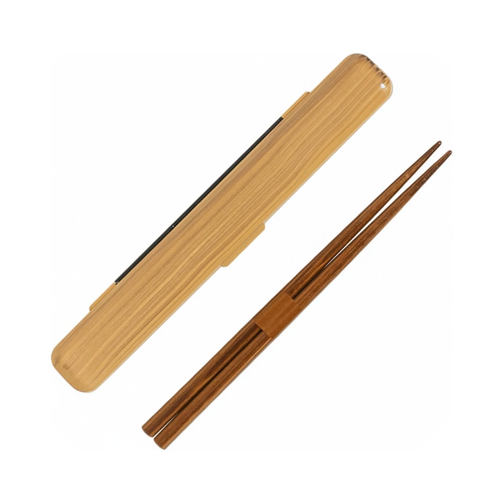 Hinoki Chopsticks & Case Set Hinoki Chopsticks & Case Set