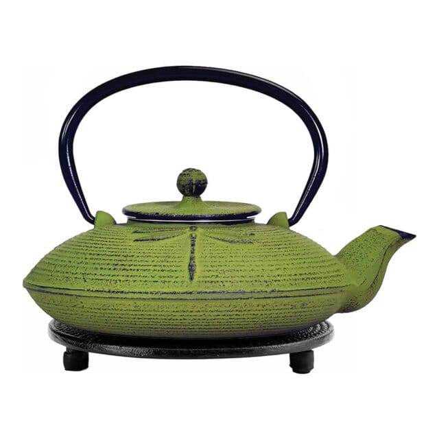 Midori Dragonfly Cast Iron Teapot