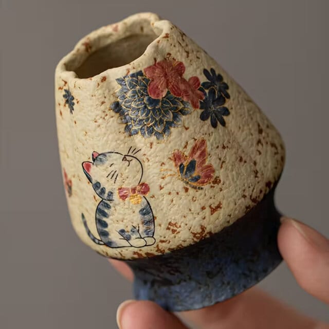 Neko &Amp; Autumn Bloom Matcha Close Up Neko &Amp; Autumn Bloom Matcha Close Up