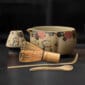 Neko & Autumn Bloom Matcha Set Holder