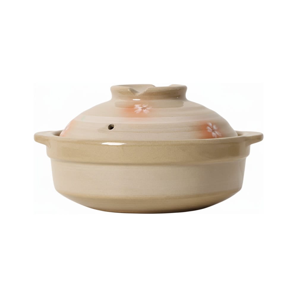 Sakura Hana Clay Pot Donabe