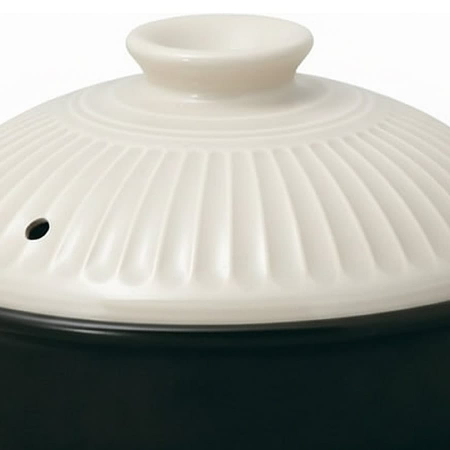 Shiro Clay Donabe Pot Hole