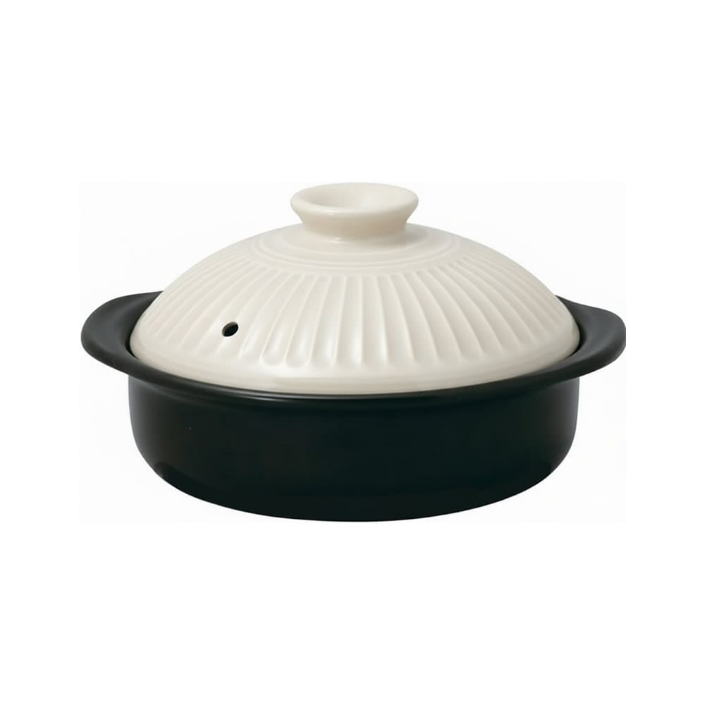 Shiro Clay Donabe Pot