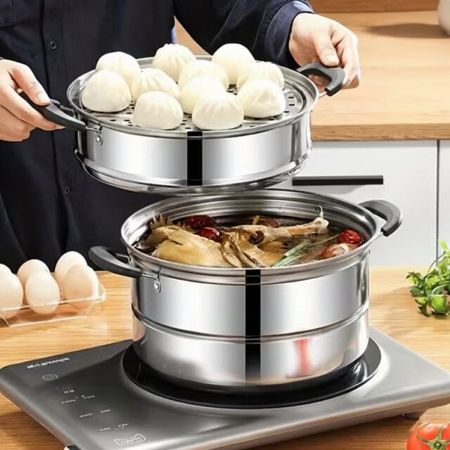 Steamer Pot Stainless Steel Example