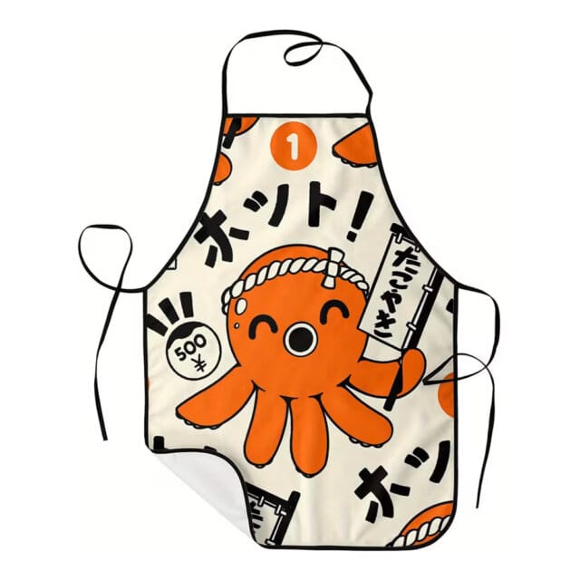 Takoyaki Oni Ramen Apron