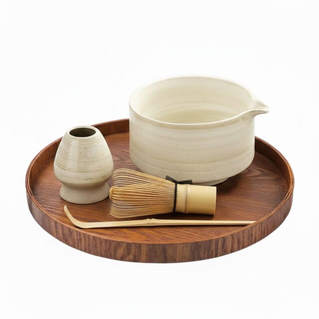 Wooden Matcha Serving Tray