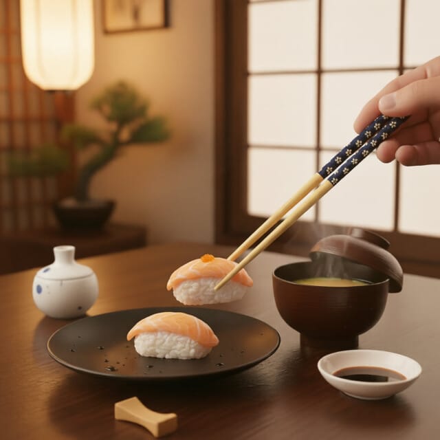 Dākuburū Chopstick & Rest