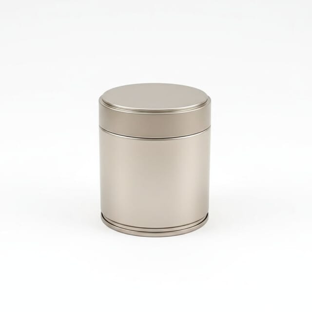Metal Matcha Canister