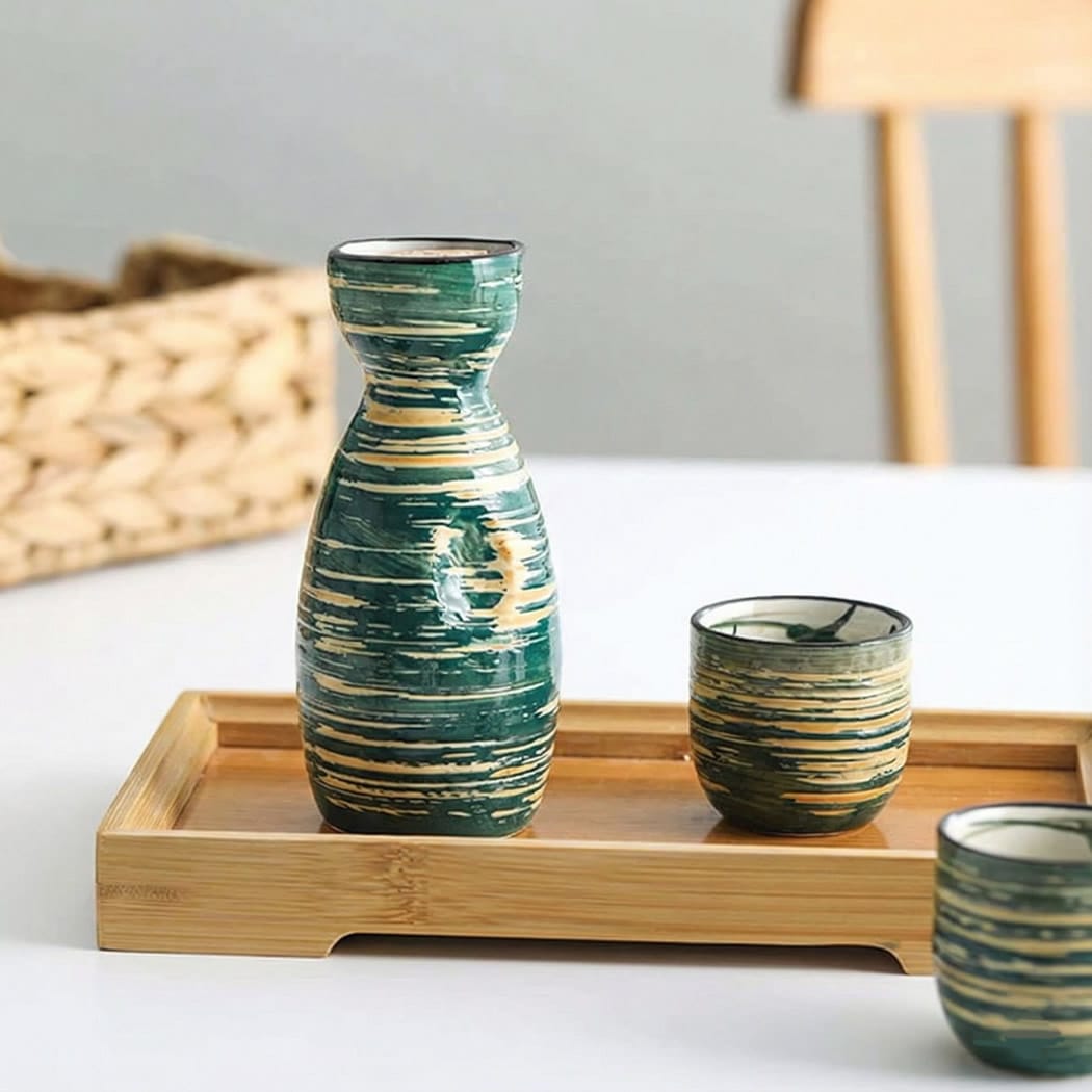 Midori Sunset Sake Set Idea