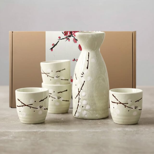 Shiro Sakura Blossom Sake Set