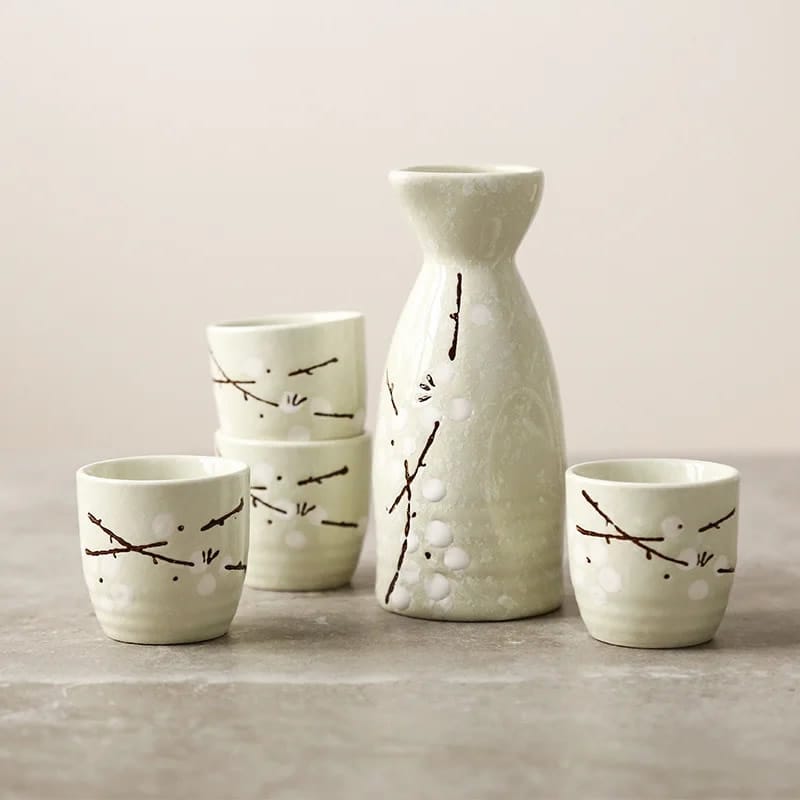 Shiro Sakura Blossom Sake Set
