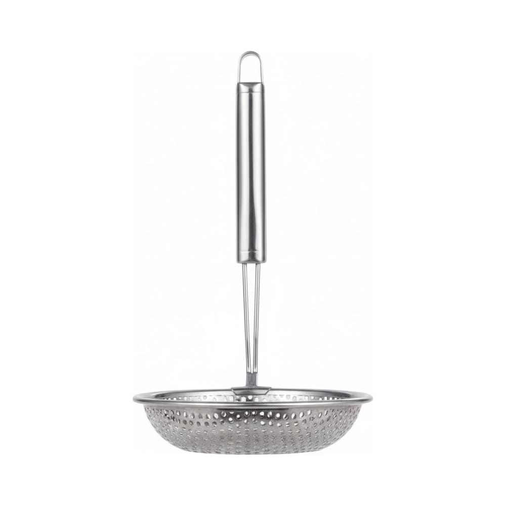Stainless Steel Slotted Ladle Side