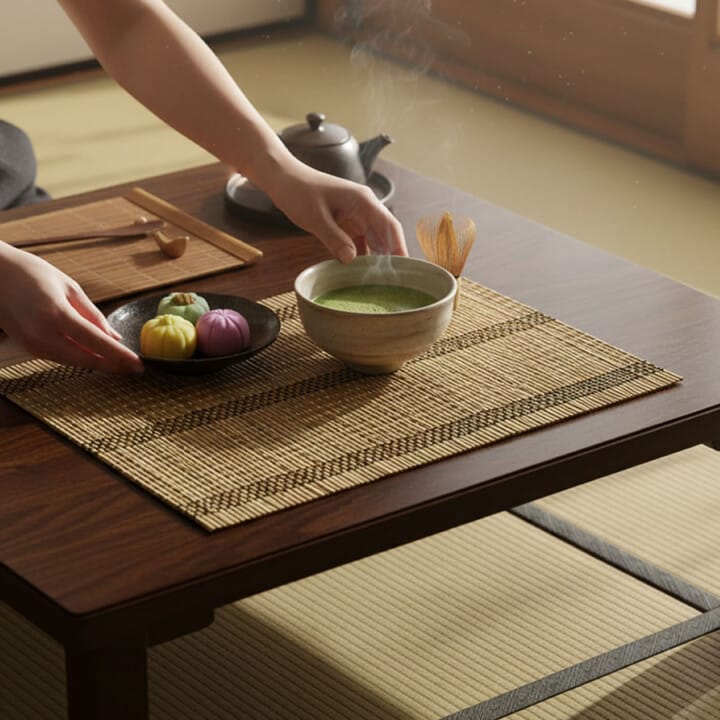 Tatami Brown Bamboo Placemat Tatami Brown Bamboo Placemat
