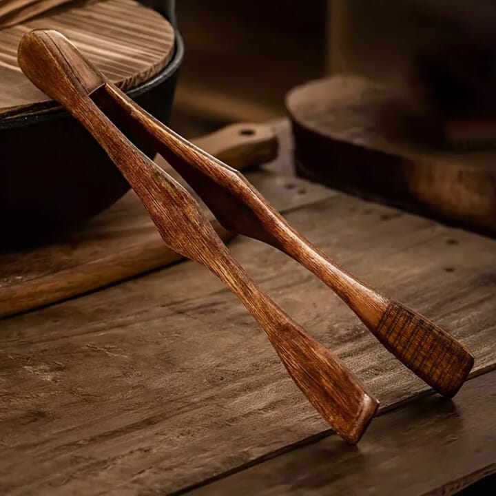 Wooden Bbq Tong