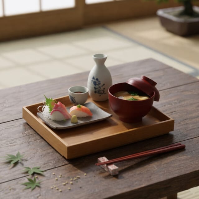 200mm Square Kurumi Tray