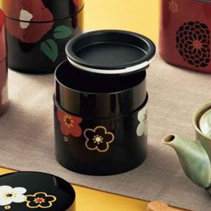 Black Sakura Lunch Box Set