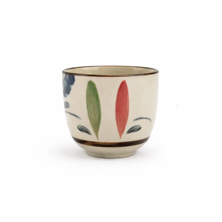 Blue Kiku Small Ceramic Cup