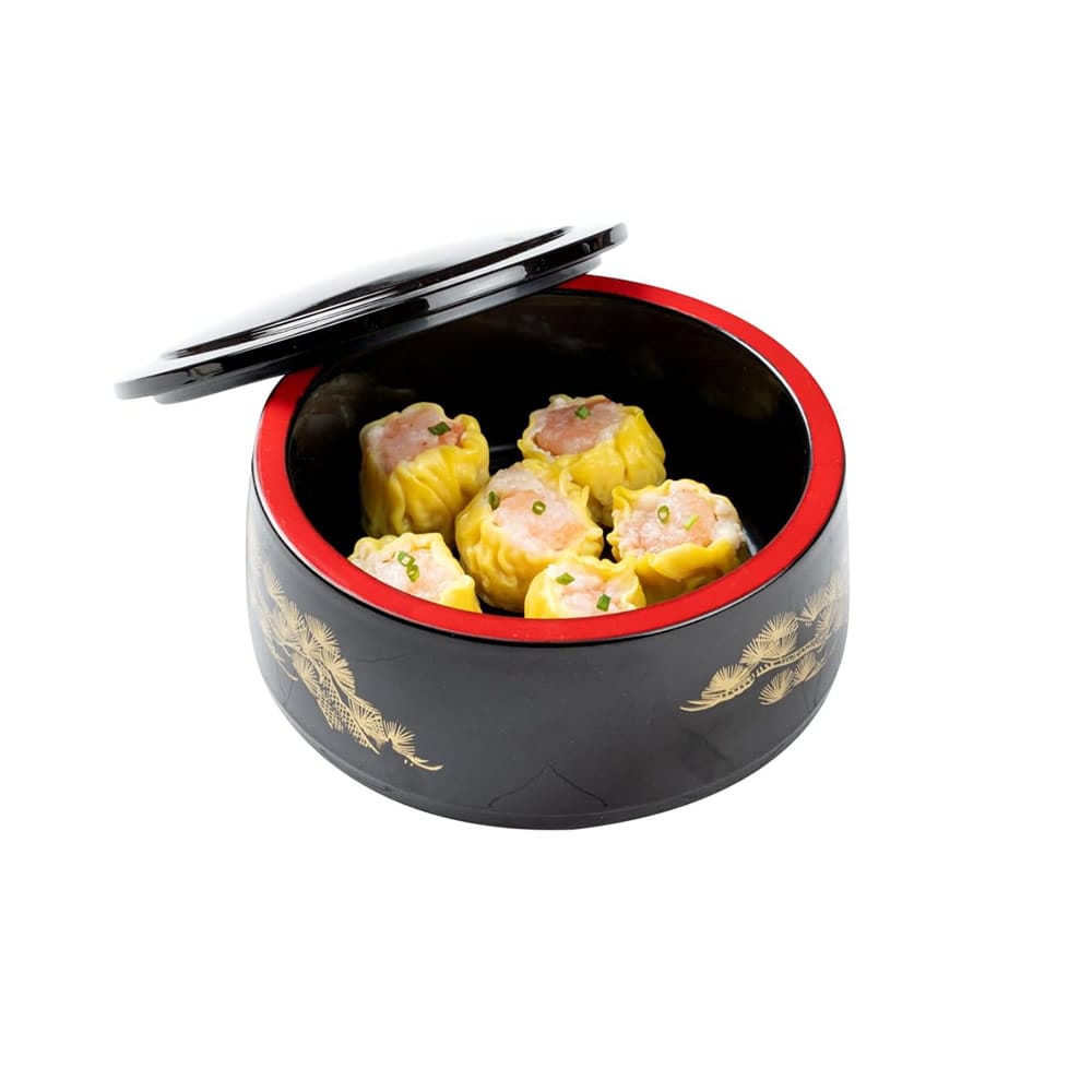 Golden Pine Tree Motif Bentos