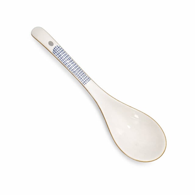Hōshajō Blue Large Serving Spoon