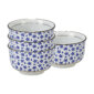 Indigo Blue Kahei Rice Bowl Set