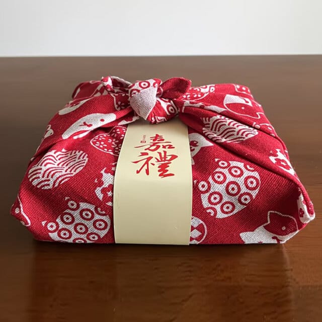 Japanese Kitty Cotton Furoshiki Cloth