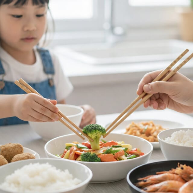 Kids & Adults Bamboo Chopsticks