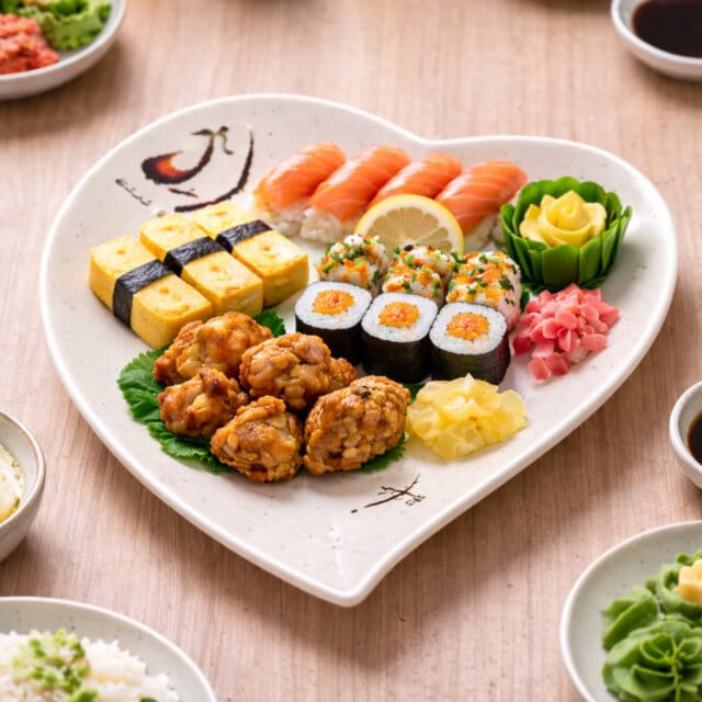 Nasu Series Large Serving Plate Action Shot